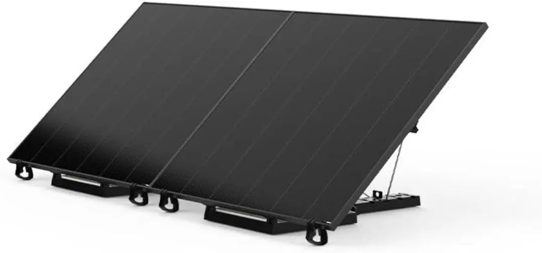 kit solaire, puissance 500 W, avec fonctions connectées, coloris noir