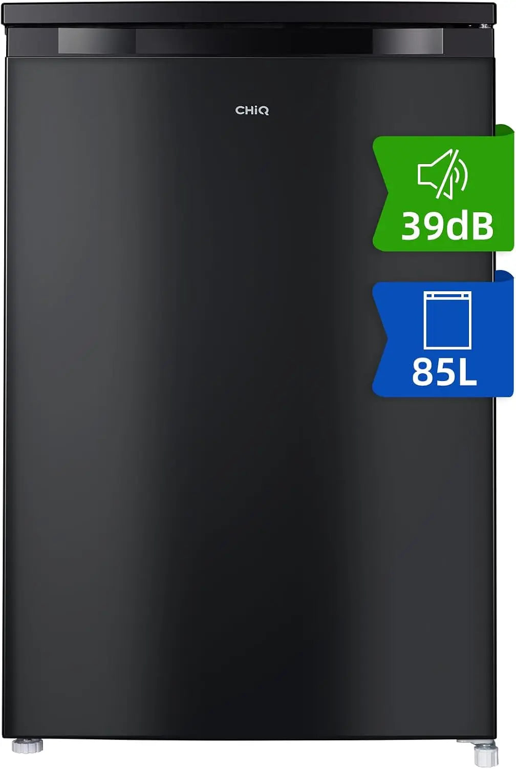 CHiQ congélateur CSD90D4D, capacité 85 L, coloris noir
