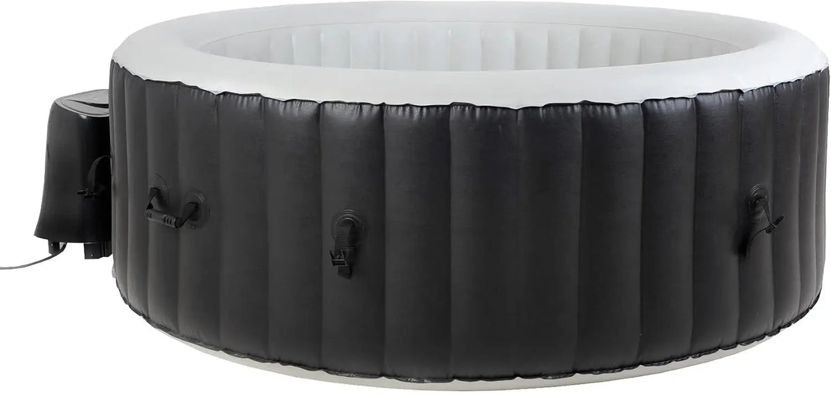 spa gonflable, format compact, coloris noir