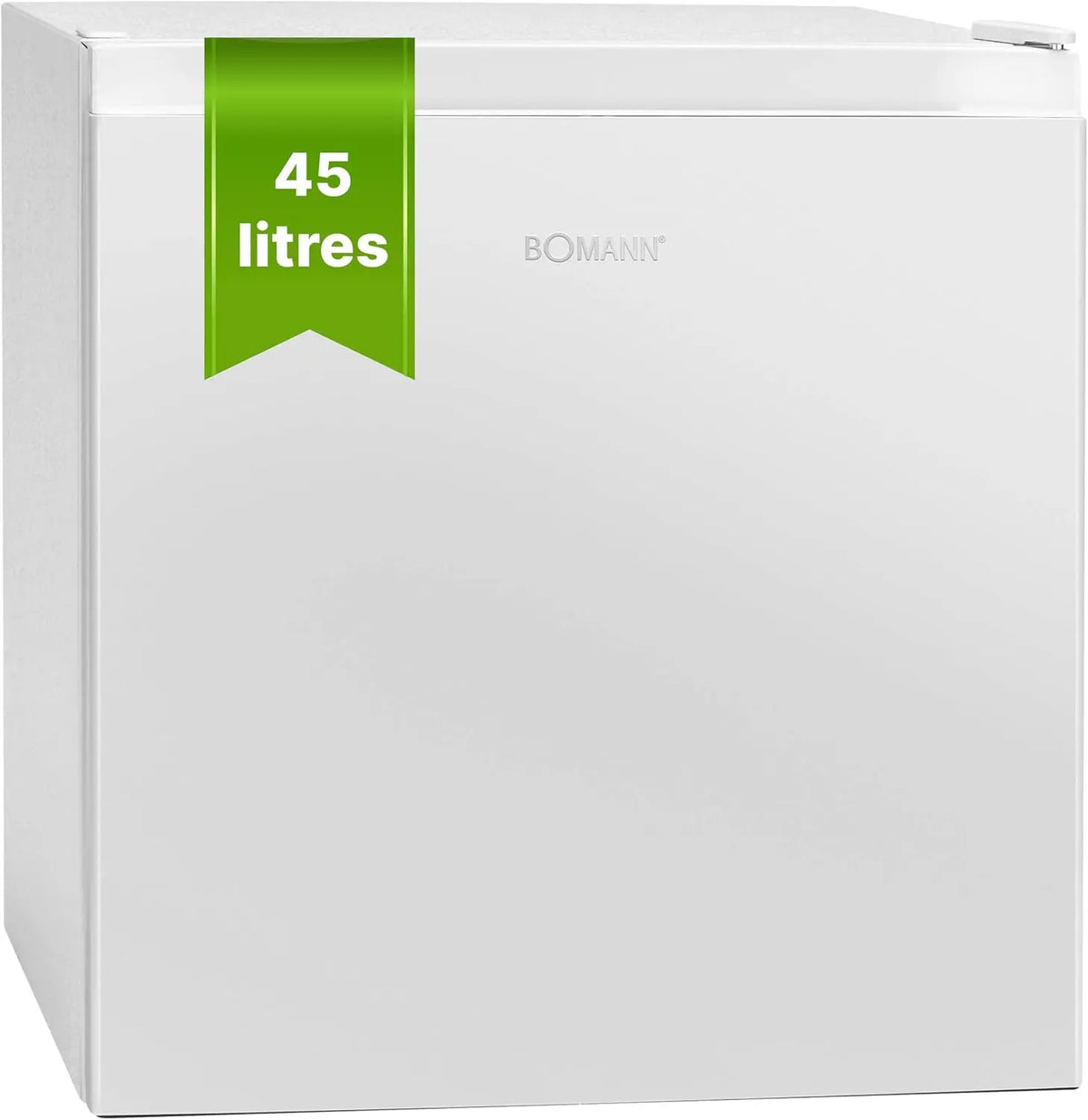Bomann réfrigérateur combiné, capacité 45 L, coloris blanc