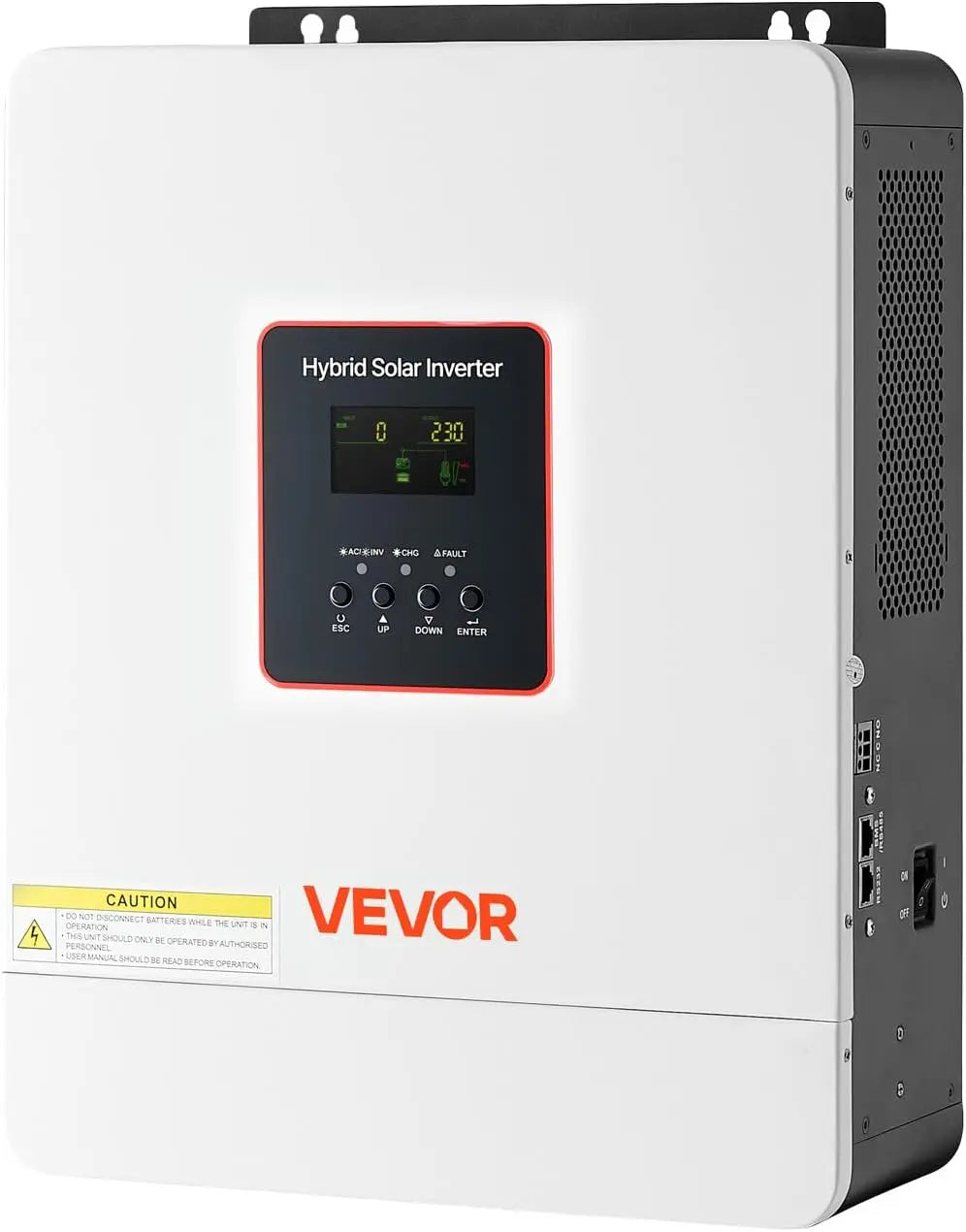 VEVOR onduleur solaire, puissance 4000 W, avec connexion Wi-Fi