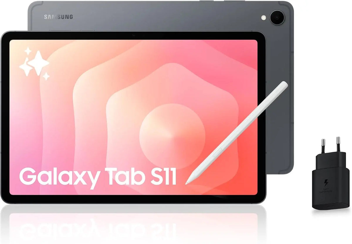 Samsung tablette tactile S11, puissance 25 W, avec connexion Wi-Fi, coloris gris