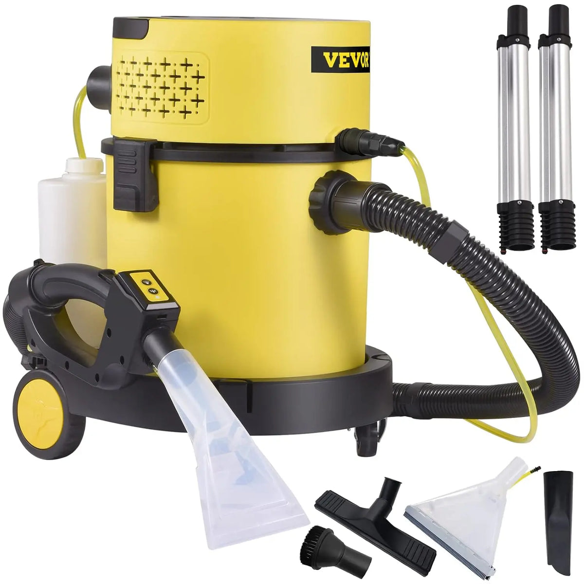 VEVOR aspirateur eau et poussière 4-en-1, capacité 20 L, puissance 1200 W, avec télécommande, fonctions impression, copie et numérisation
