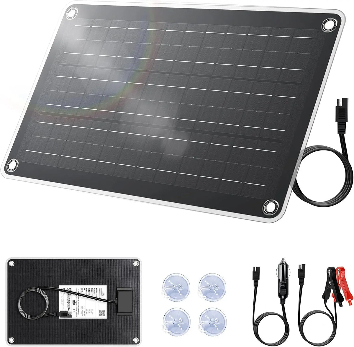 Yinleader kit solaire, puissance 10 W, format compact