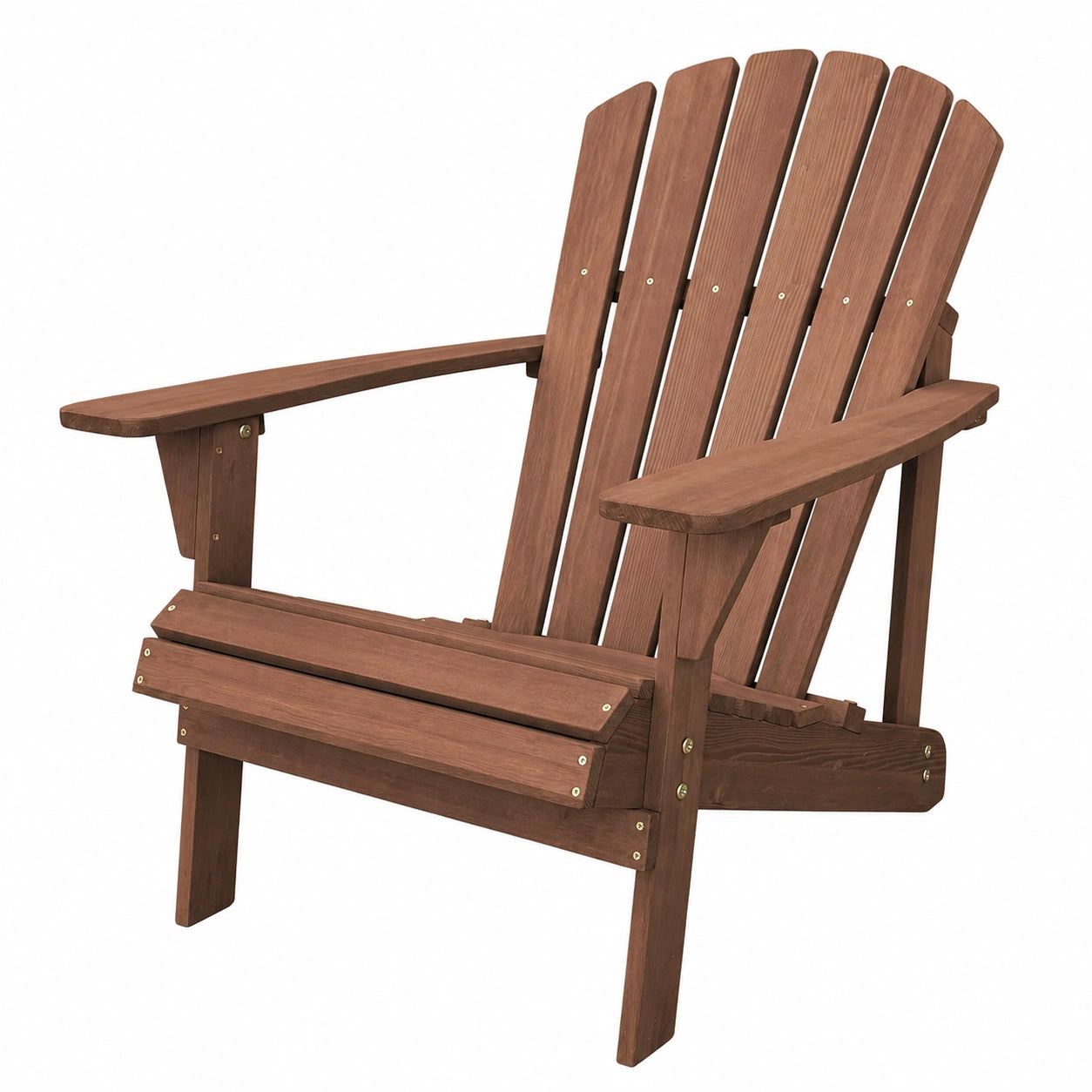 Chaise longue, coloris marron, pour la terrasse ou le jardin