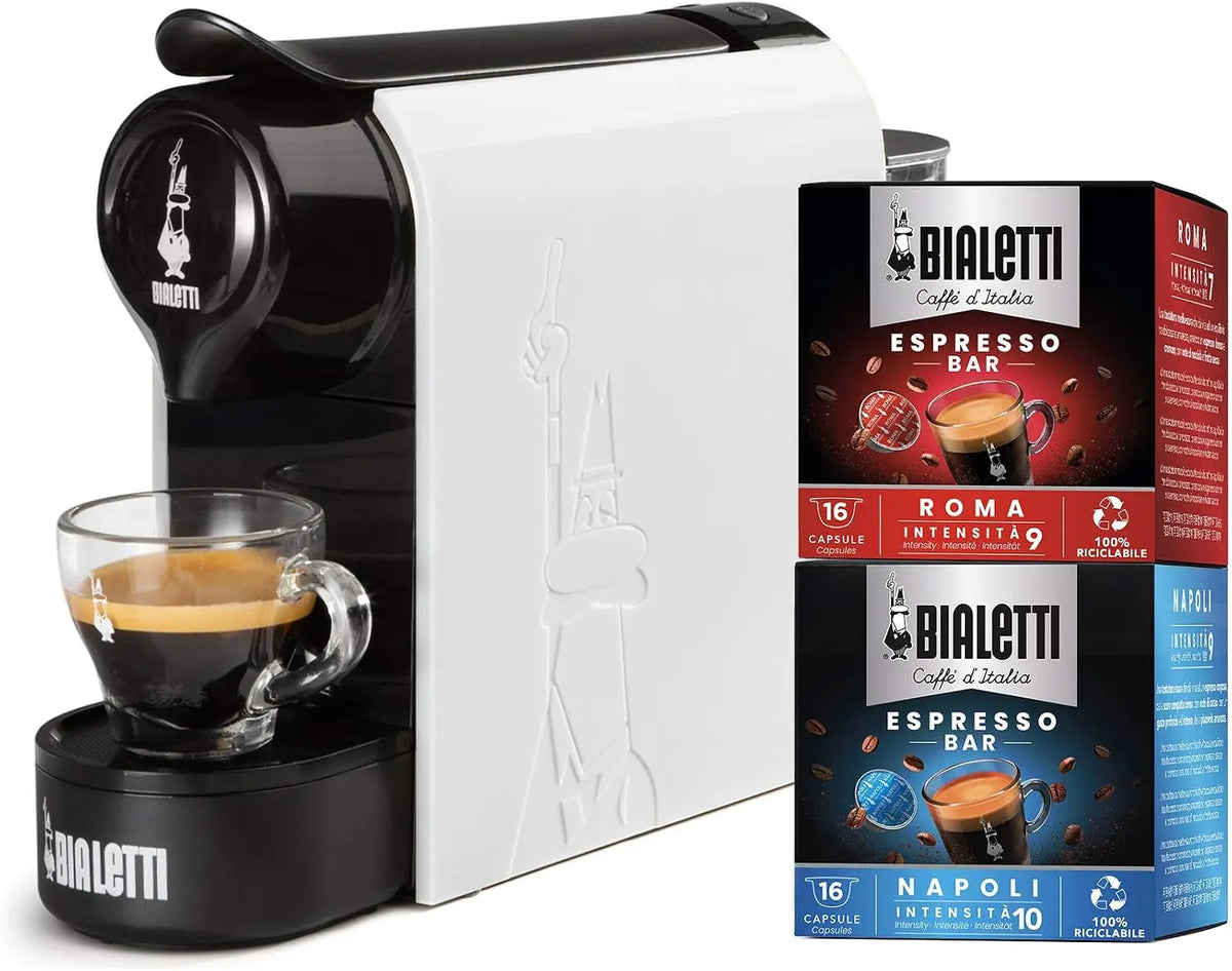 Bialetti machine à café, coloris blanc