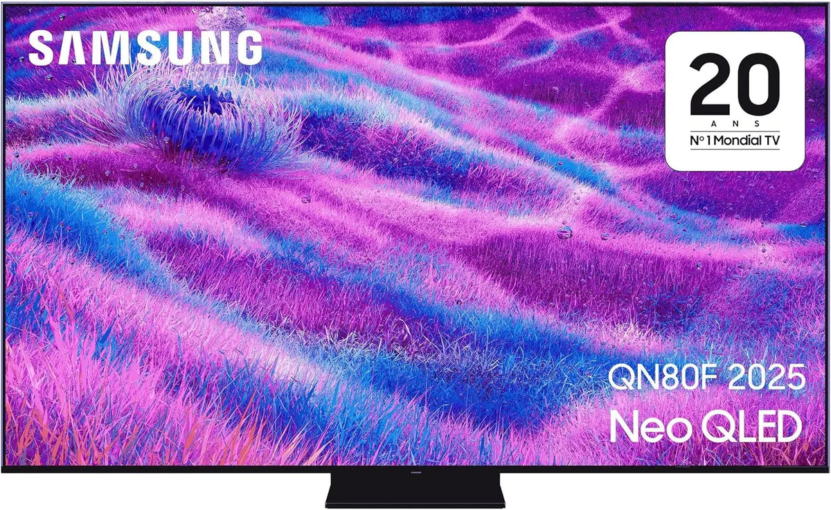 Samsung téléviseur connecté 65QN80F, écran 65 pouces, avec fonctions connectées, résolution 4K UHD, écran QLED