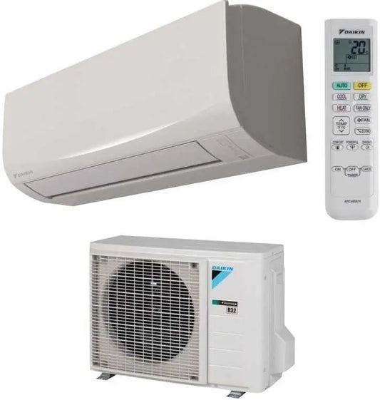 Daikin climatiseur split FTXF25F, 9000 BTU, avec connexion Wi-Fi, avec fonctions connectées, technologie Inverter