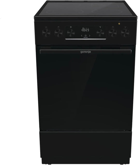 Gorenje cuisinière GECS5C70BPA, capacité 70 L, avec fonction chauffage, coloris noir
