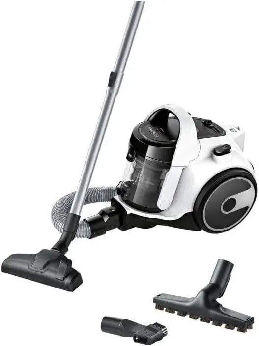 BOSCH aspirateur BGS05A322, capacité 1,5 L, puissance 700 W, coloris blanc