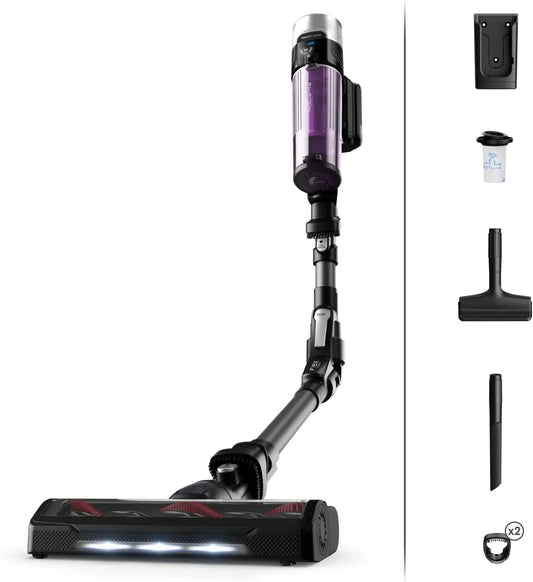 Rowenta aspirateur balai sans fil, sans fil, coloris noir