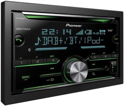 Pioneer récepteur multimédia FH-X840DAB, avec connexion Bluetooth, coloris noir