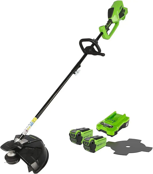 Greenworks batterie rechargeable GD40BCK2X, réglage adaptable