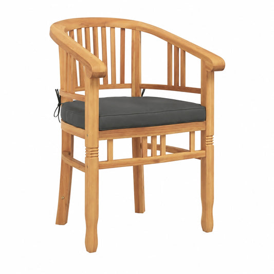 Fauteuil, 2 pièces, 63 x 58 x 89 cm, coloris marron, pour le salon ou la chambre