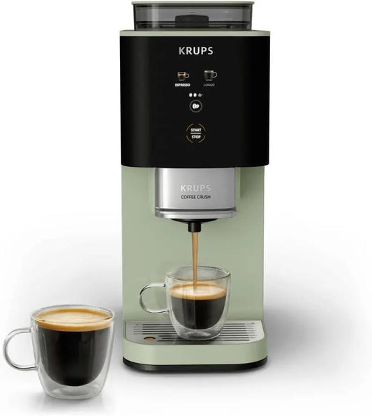 Krups machine à café SA401LE0, capacité 1,8 L, puissance 1370 W, coloris noir