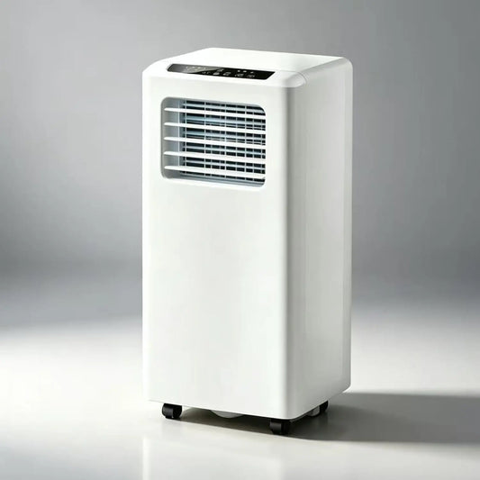 climatiseur 24h, 5000 BTU, format compact, avec minuterie, avec fonction déshumidification