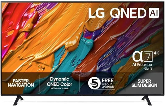 LG téléviseur connecté 65QNED7E, résolution 4K UHD, compatible HDR