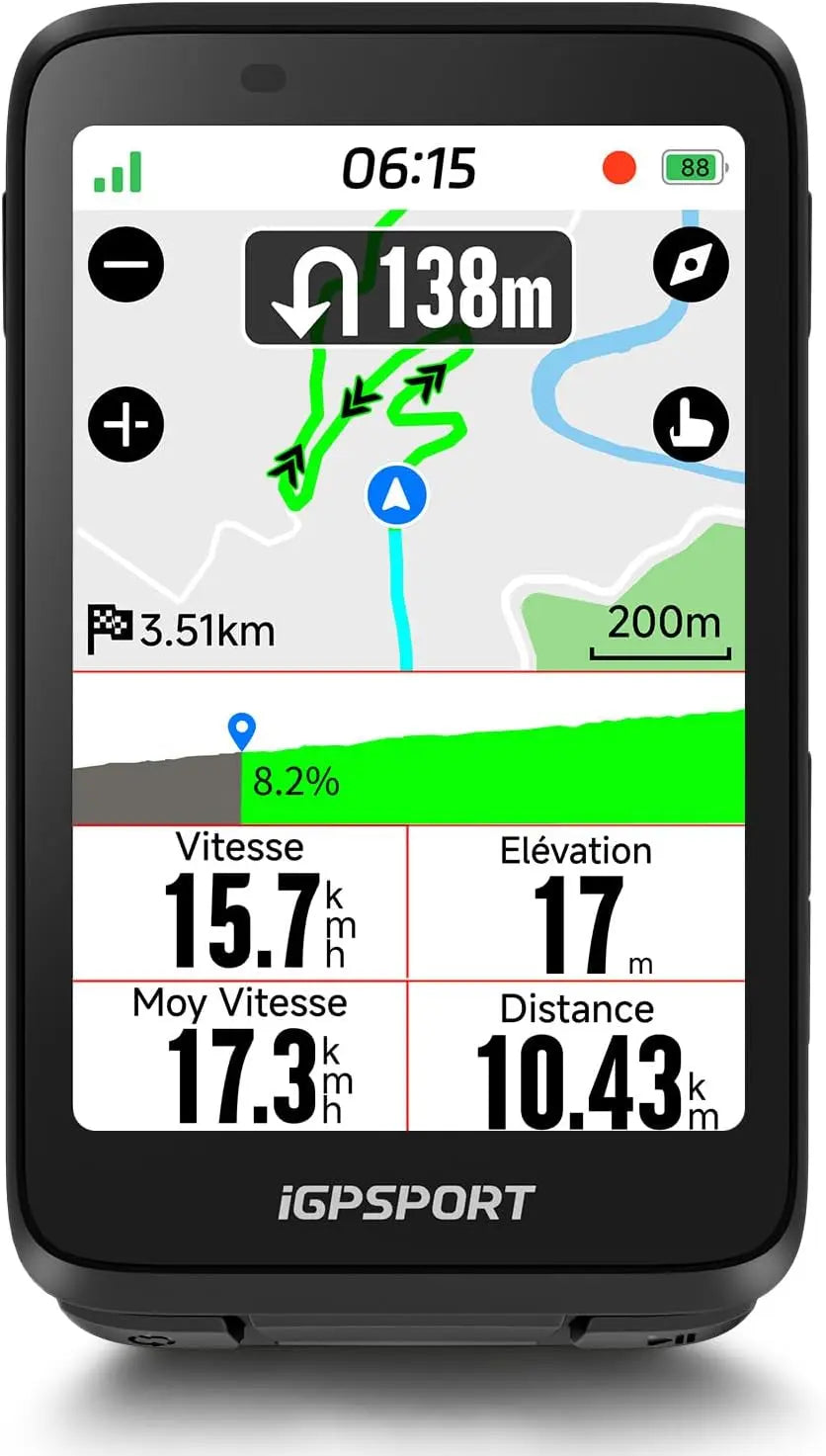 iGPSPORT GPS de navigation VO2, sans fil