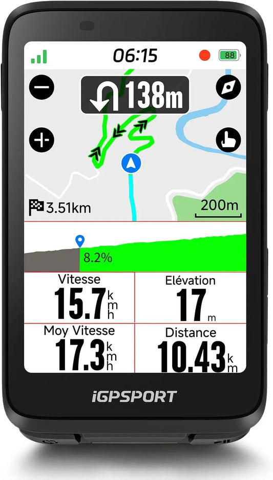 iGPSPORT GPS de navigation VO2, sans fil