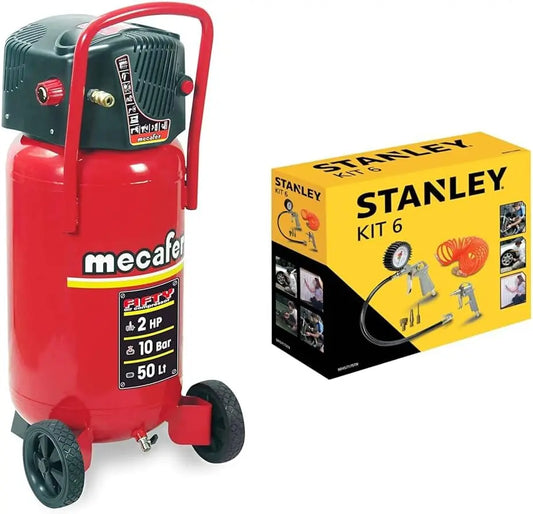 Mecafer compresseur d'air 9045717STN, capacité 50 L