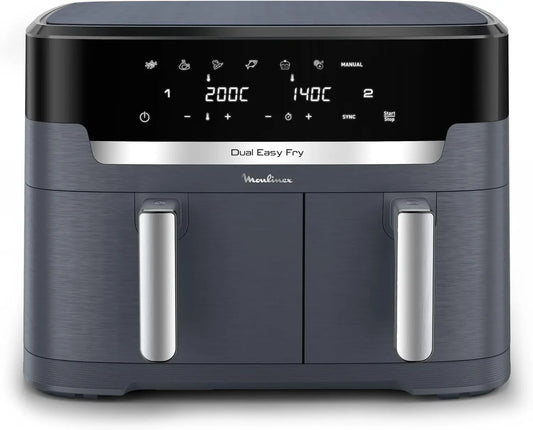 Moulinex friteuse à air chaud, capacité 11 L, coloris gris