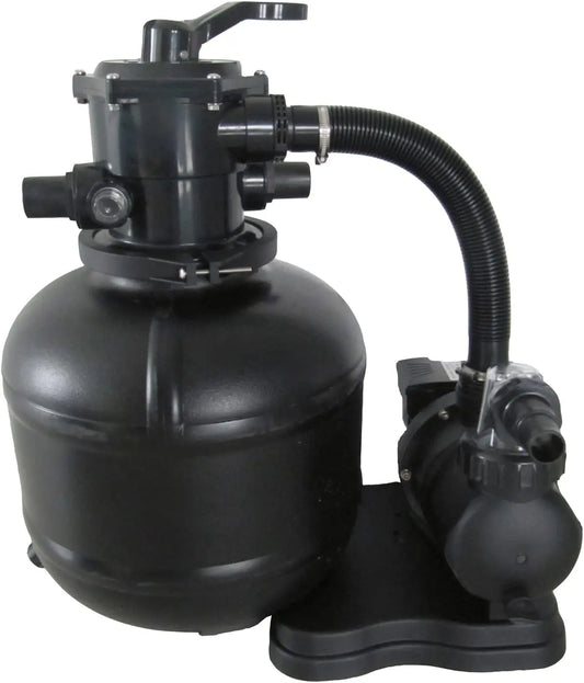 Steinbach système de filtration pour piscine, capacité 33,000 L, coloris noir