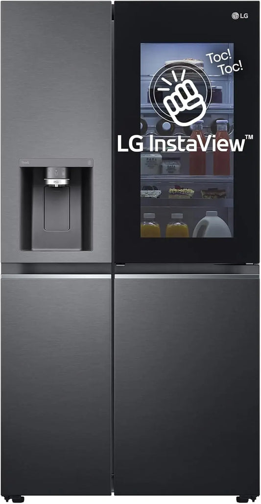 LG réfrigérateur GSXV91MCAE, coloris noir