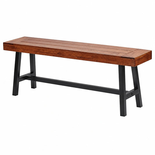 Banquette, en métal, pour l’entrée ou le salon