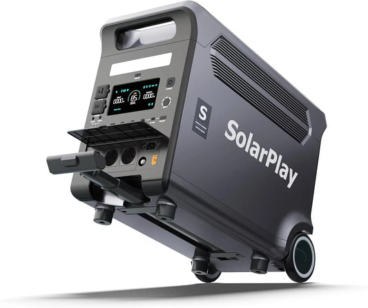 SolarPlay station d'énergie portable Q3600, puissance 3600 W
