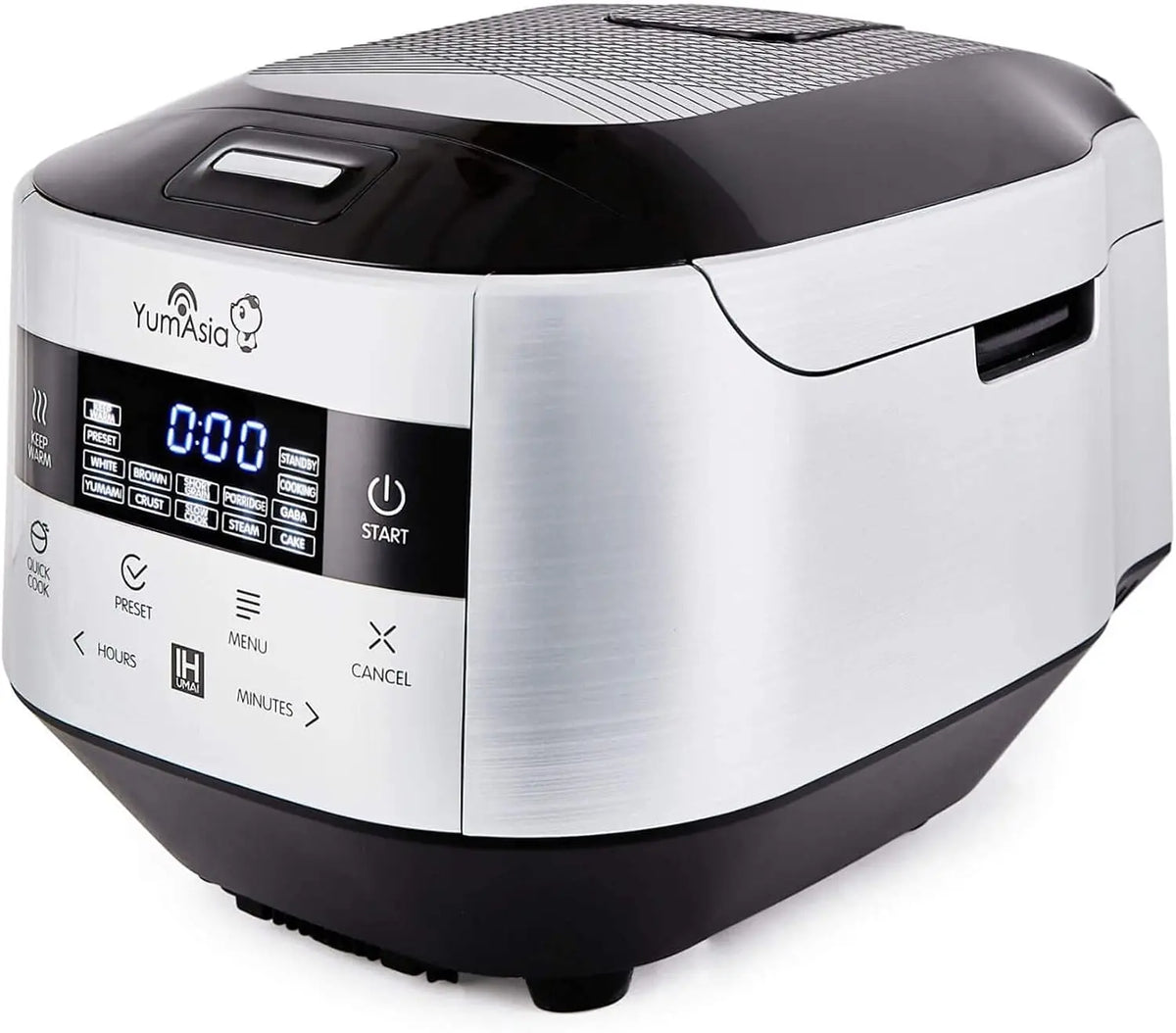 Yum cuiseur à riz 220-240V, avec fonction chauffage, coloris argenté