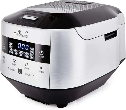 Yum cuiseur à riz 220-240V, avec fonction chauffage, coloris argenté
