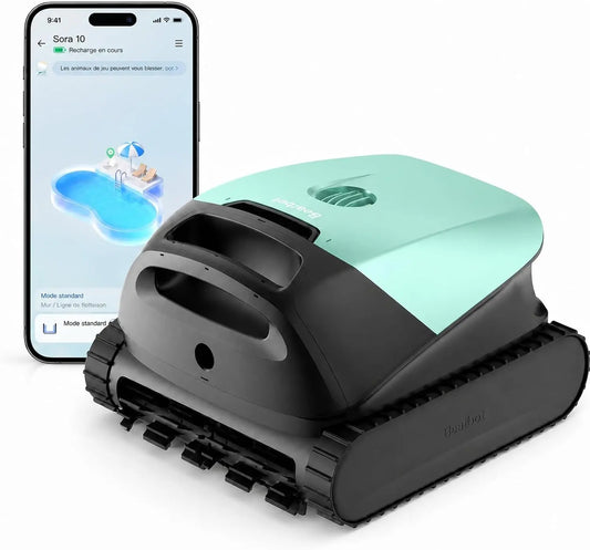 Beatbot robot nettoyeur de piscine, capacité 5 L, sans fil