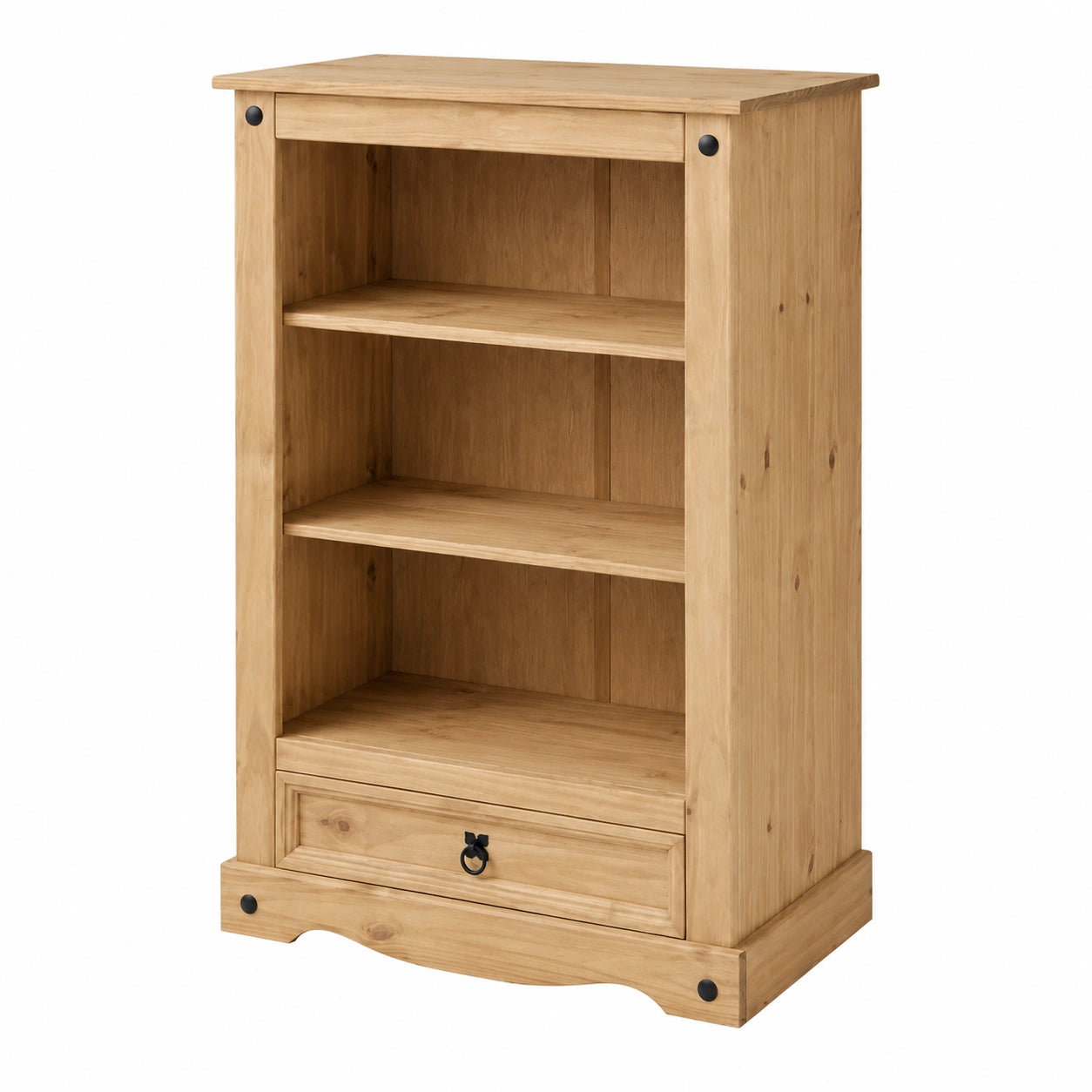 Bibliothèque, avec tiroirs, avec étagères, 81 x 110 x 33 cm, pour le salon ou le bureau