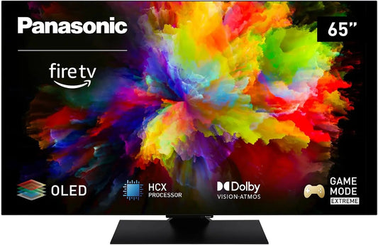 Panasonic téléviseur connecté TV-65Z80AEZ, écran 65 pouces, avec fonctions connectées, résolution 4K UHD, écran OLED, coloris noir