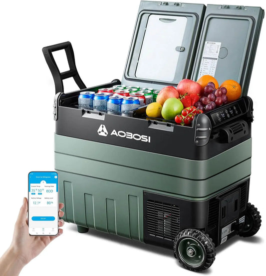 AAOBOSI glacière électrique, capacité 50 L, avec fonctions connectées