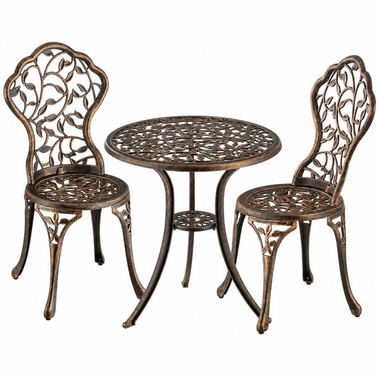 Salon de jardin, 2 places, en acier inoxydable et aluminium, pour la terrasse ou le jardin