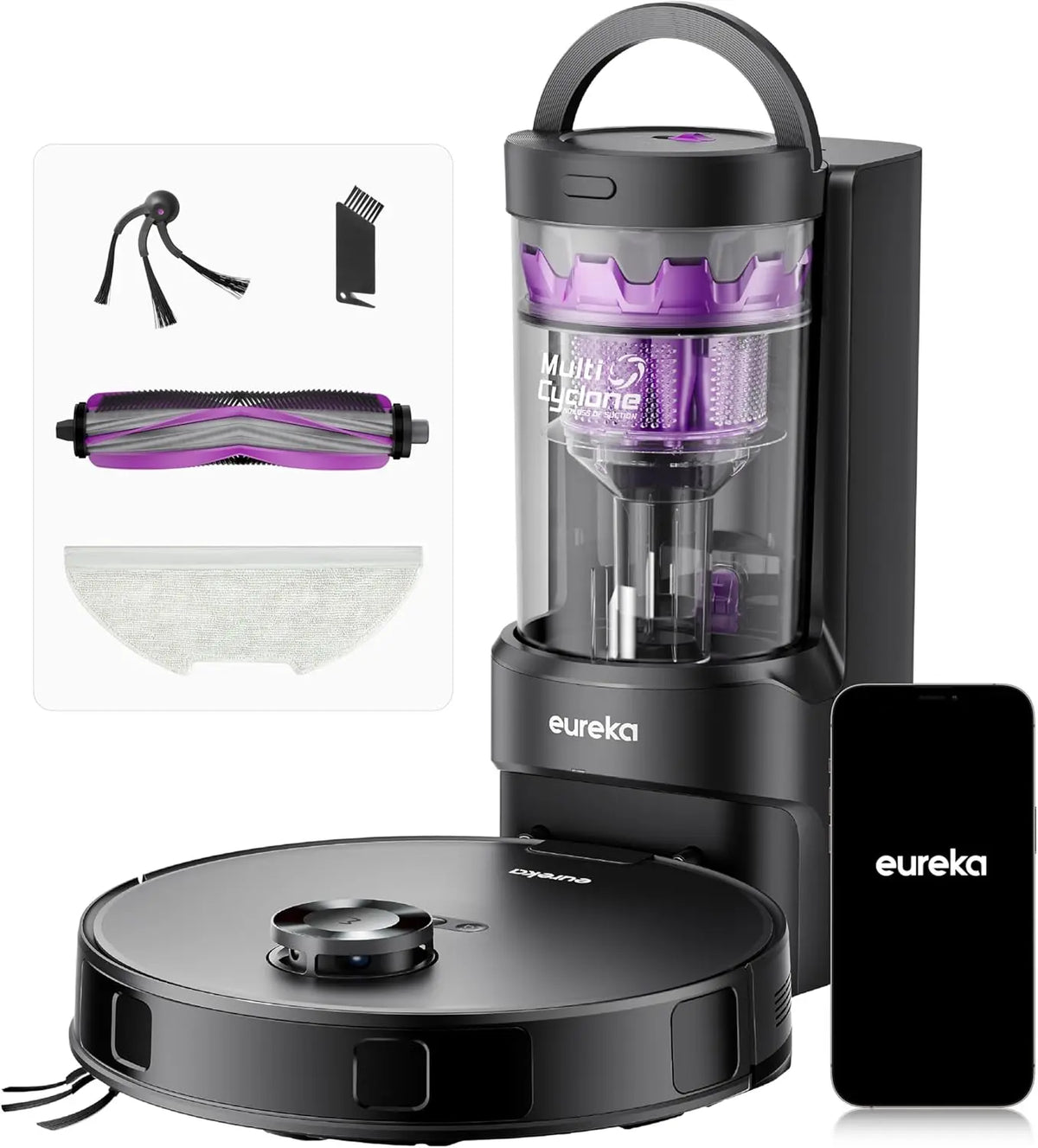 EUREKA robot aspirateur laveur E20