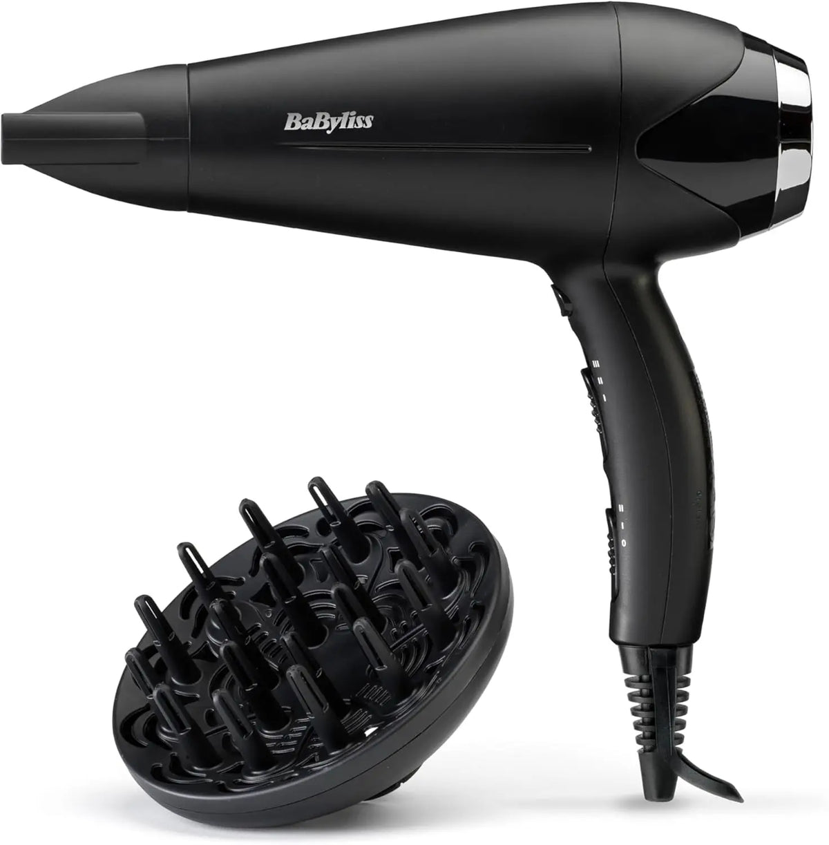 BaByliss sèche-cheveux D572DE, puissance 2200 W, coloris noir