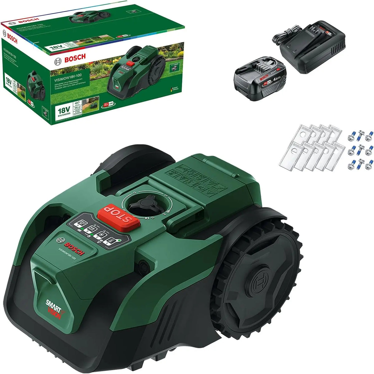 Bosch robot tondeuse VISIMOW18V-100