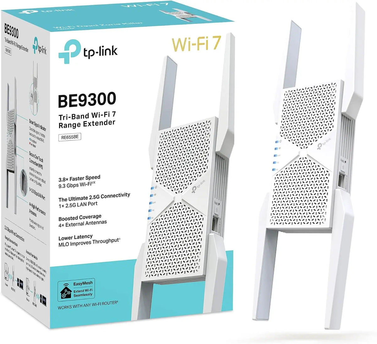 TP-Link routeur Wi-Fi BE9300, avec connexion Wi-Fi