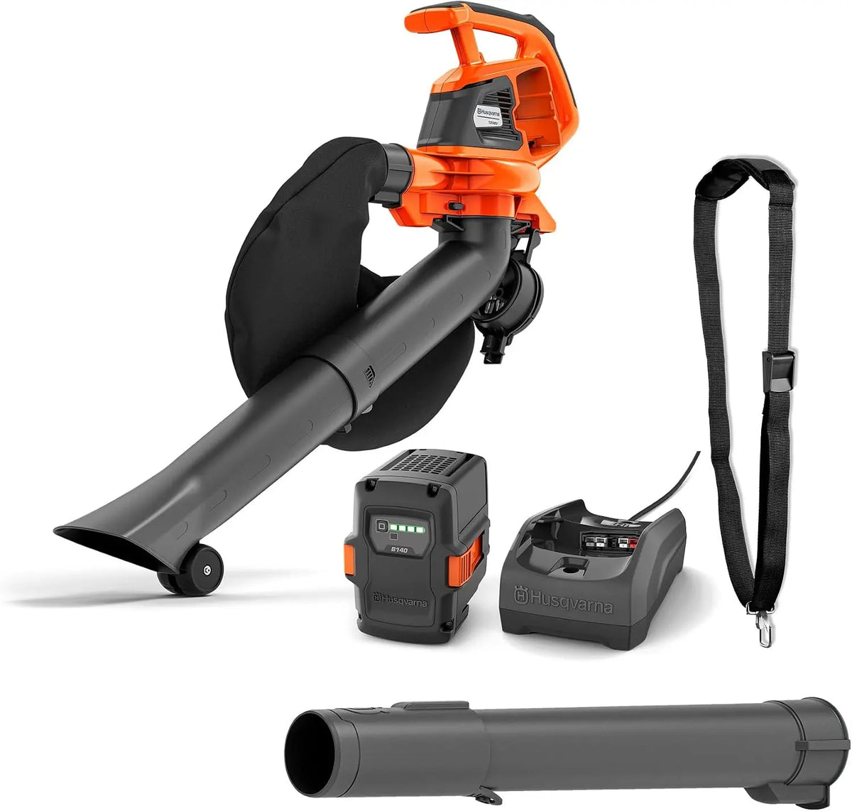 Husqvarna souffleur 120iBV, pour rassembler les feuilles et débris extérieurs