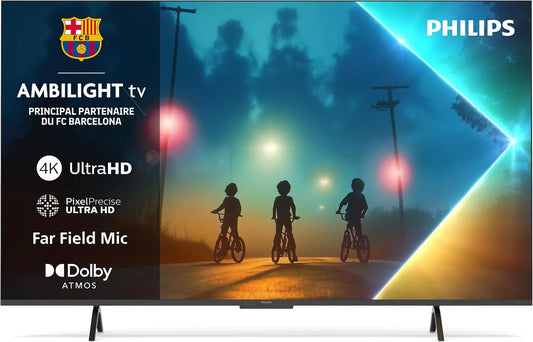 Philips téléviseur connecté 43PUS8200, écran 43 pouces, avec fonctions connectées, résolution 4K UHD