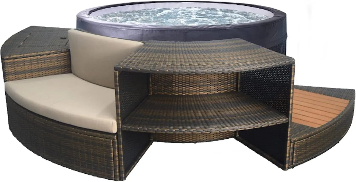 NETSPA spa SP-VIP140, format compact, conception résistante à l'eau