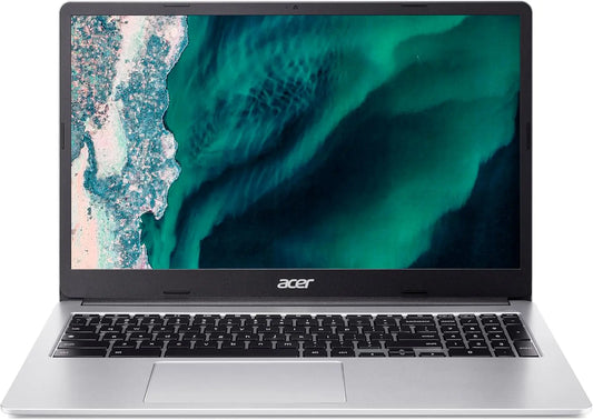 Acer ordinateur portable CB315-4H-C7R0, format compact, résolution 4K UHD, coloris gris