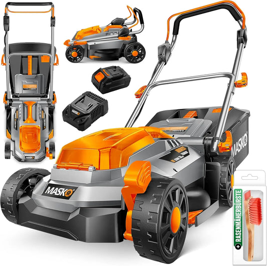 MASKO tondeuse à gazon 33cm, capacité 30 L, sans fil