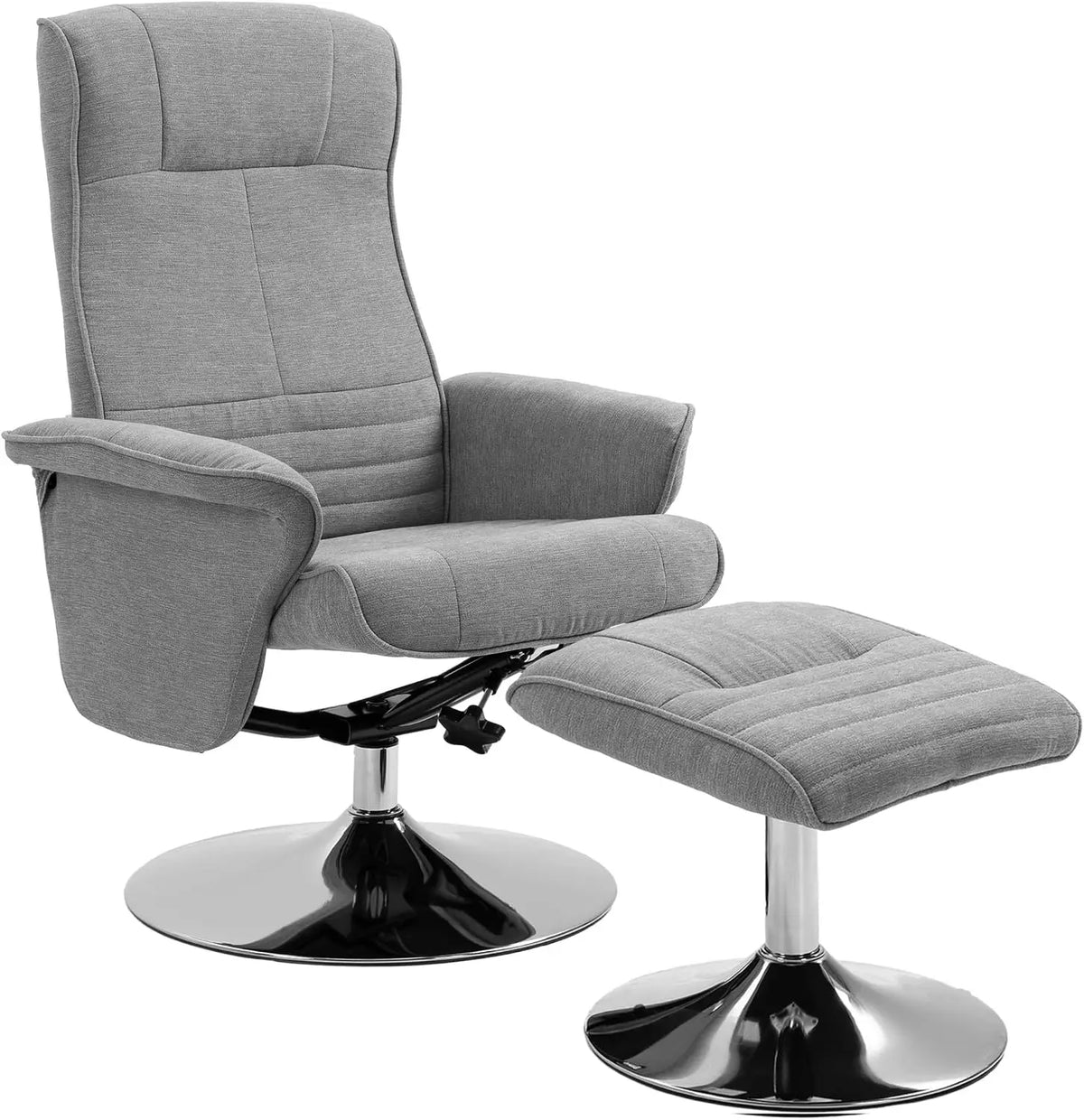 HOMCOM fauteuil releveur électrique, coloris gris