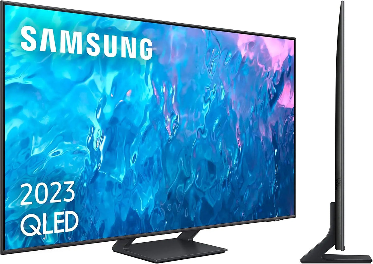 Samsung téléviseur connecté TQ55Q70CATXXC, écran 55 pouces, résolution 4K UHD, écran QLED