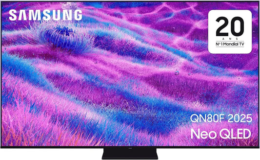 Samsung téléviseur connecté 65QN80F, écran 65 pouces, avec fonctions connectées, résolution 4K UHD, écran QLED